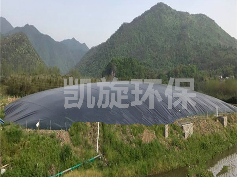 黑膜沼气池