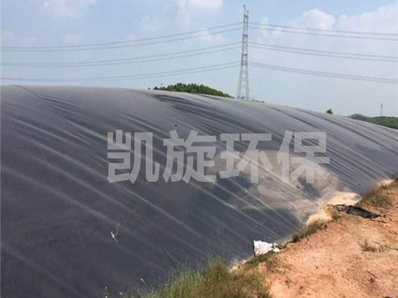 黑膜沼气池